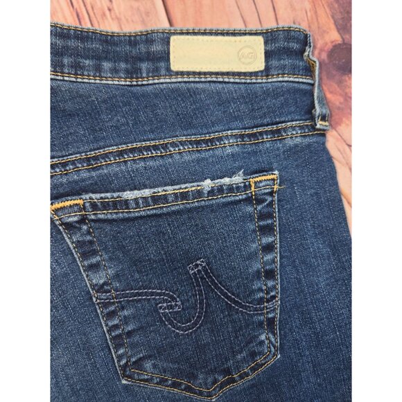 AG Adriano Goldschmied Distressed Jeans 28R The Legging Ankle - Picture 7 of 9